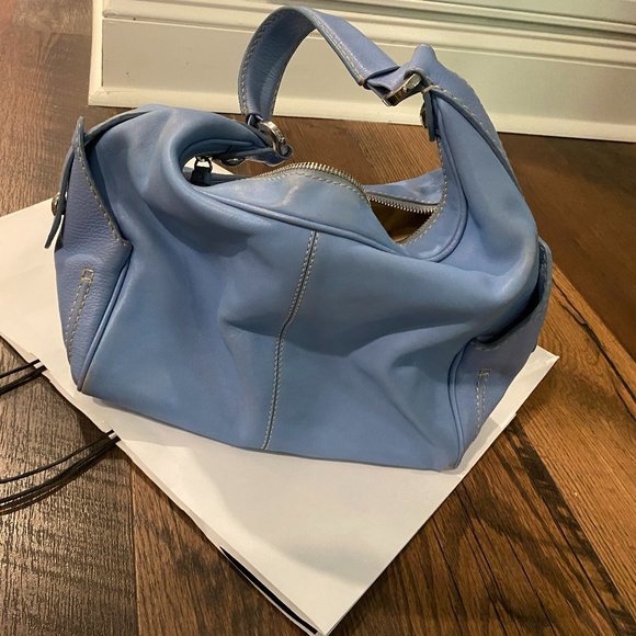 Tod's Handbag, Slate Blue, Rare Color - Picture 4 of 10